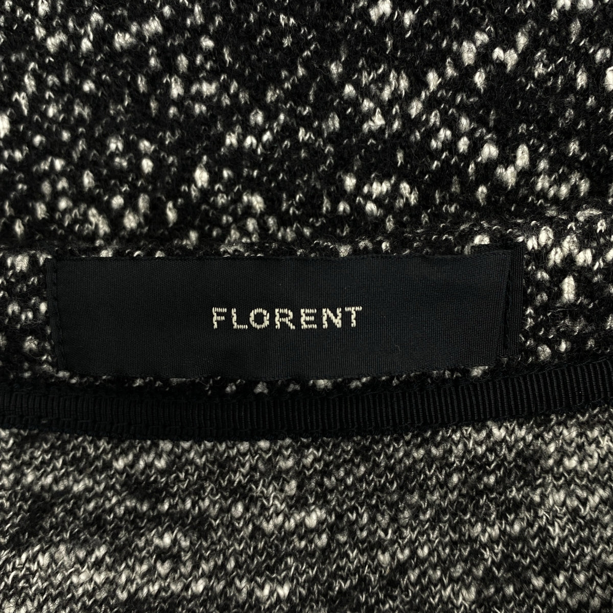 FLORENT | 混合羊毛針織毛衣 | 黑色/灰色 | 女款