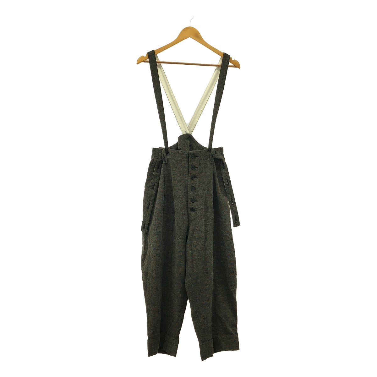 KLASICA / Classica | BARREL-TWEED SUSPENDER TROUSERS | 3 | Men's