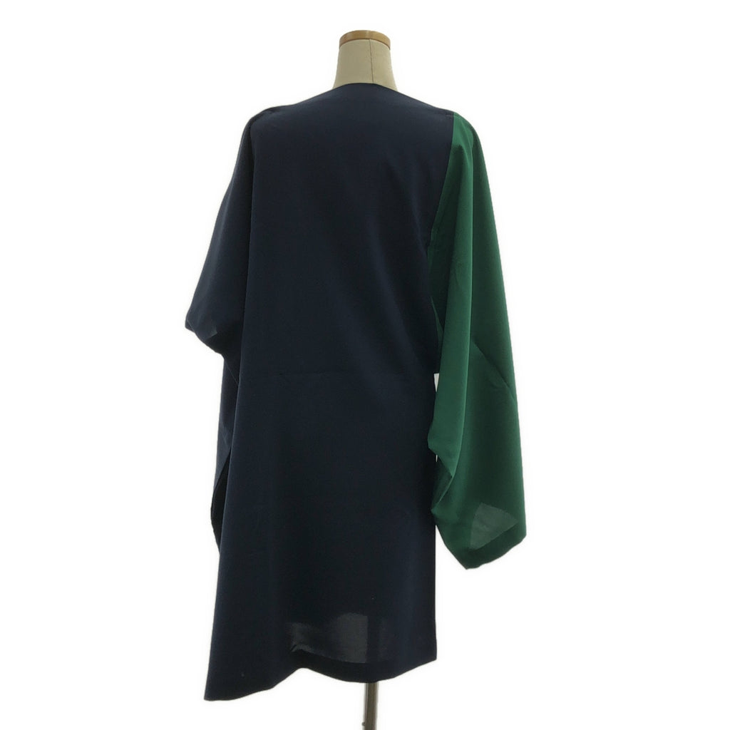 132 5. ISSEY MIYAKE / 1325.イッセイミヤケ | 2022SS | SWITCHING COLOR スイッチング カラー ドレス ワンピース | 3 |