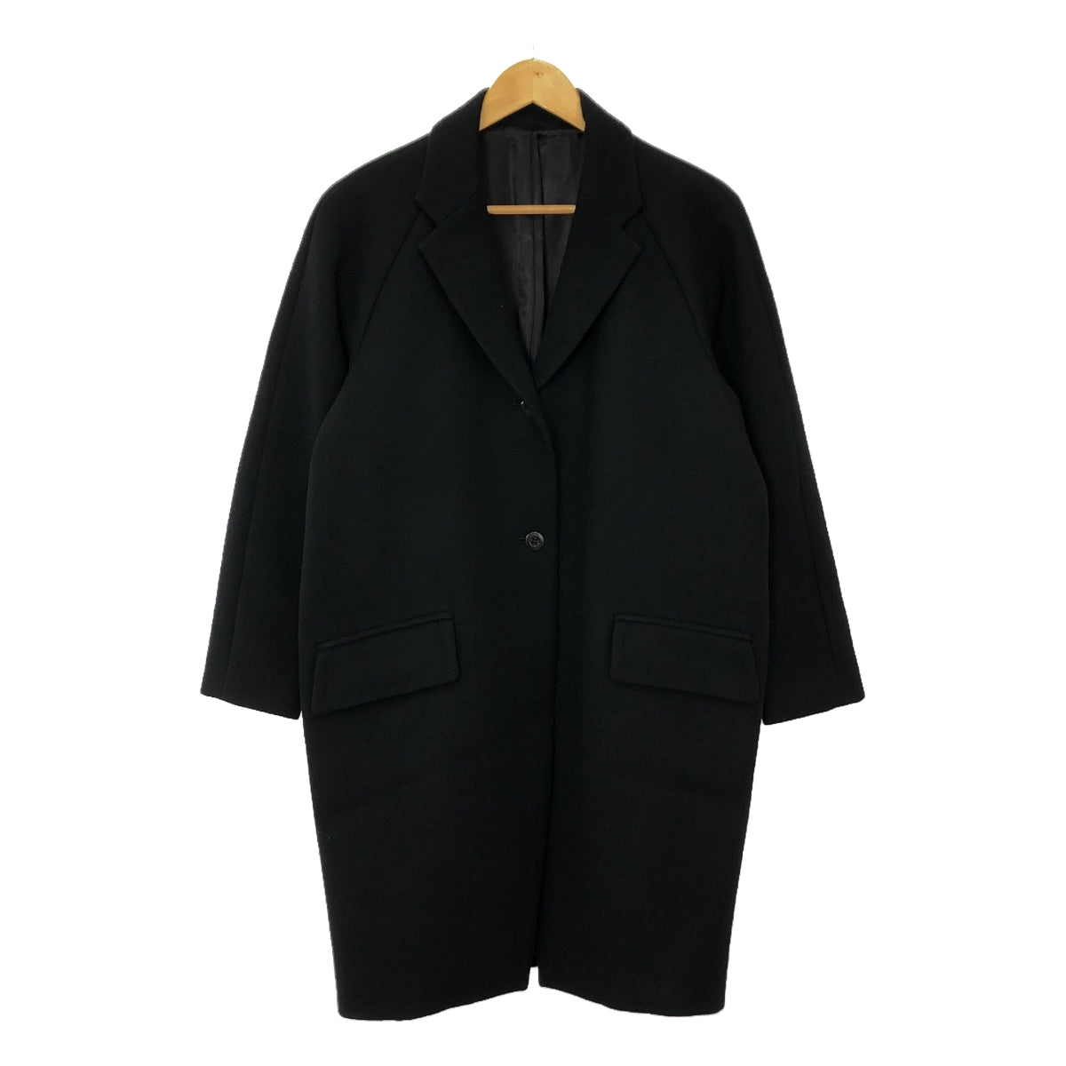 M/M ATTACHMENT | Wool single chesterfield coat / fully lined | 2 | Women's