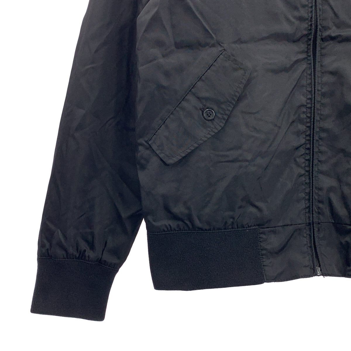 HYSTERIC GLAMOUR / ヒステリックグラマー | ロゴ バックプリント スウィング ジャケット ブルゾン / メッシュ総裏地 | M | メンズ