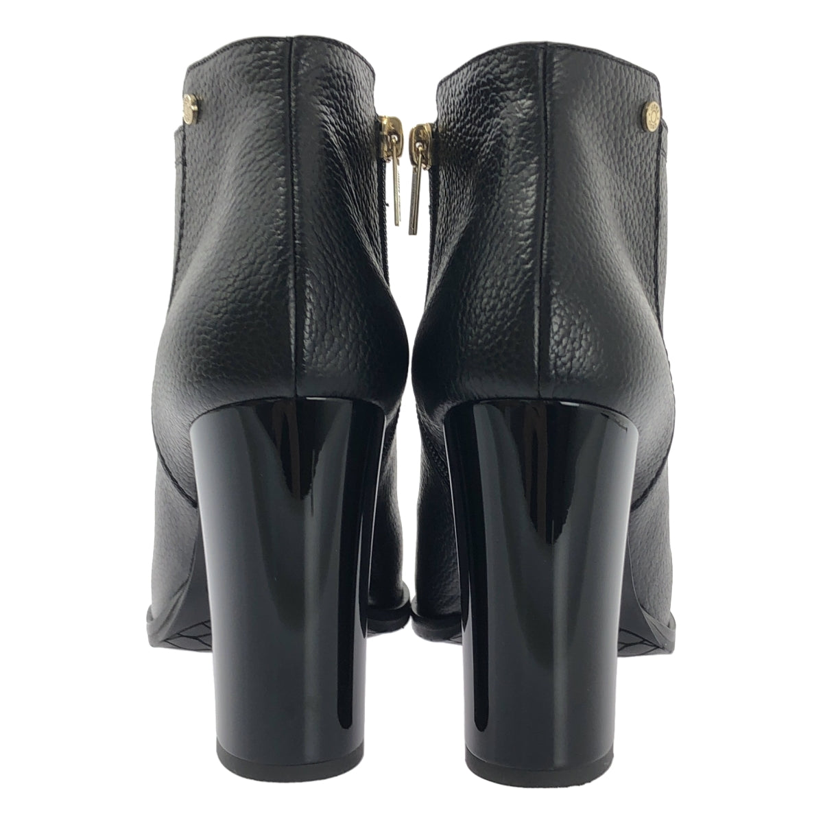 JIMMY CHOO / 지미추 | 가죽 사이드 Zip 짧은 부츠 | 41 | 여성