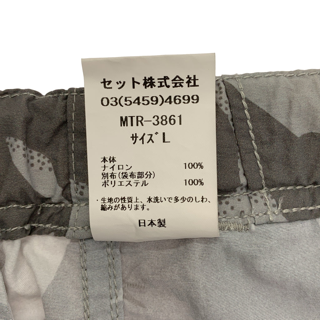 Mountain Research / 마운틴 리서치 | Baggy Shorts / 총 무늬 버기 반바지 반바지 | L | 남성