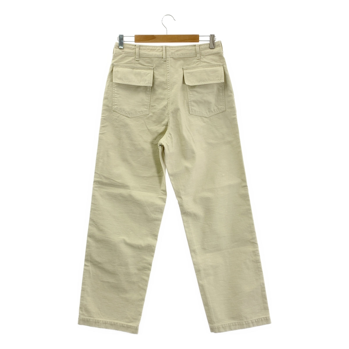 AURALEE / 오라리 | 2025AW | WASHED BAGGY SATIN BLEACHED BAKER PANTS 워시드 버기 블리치 베이커 팬츠 | 3 | 맨즈