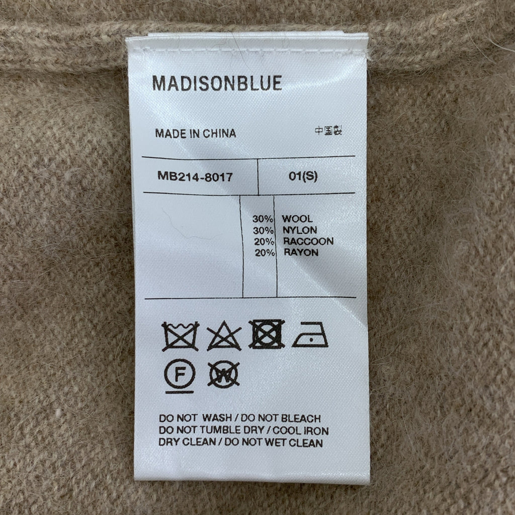 MADISON BLUE / 매디슨 블루 | 울 라쿤 혼합 가디건 | S |