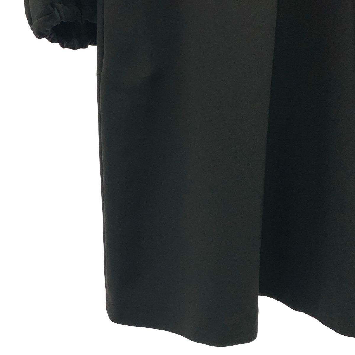 【美品】  ADORE / アドーア | ストレッチツイル ポケット付き ドレス ワンピース | 38 | ブラック | レディース