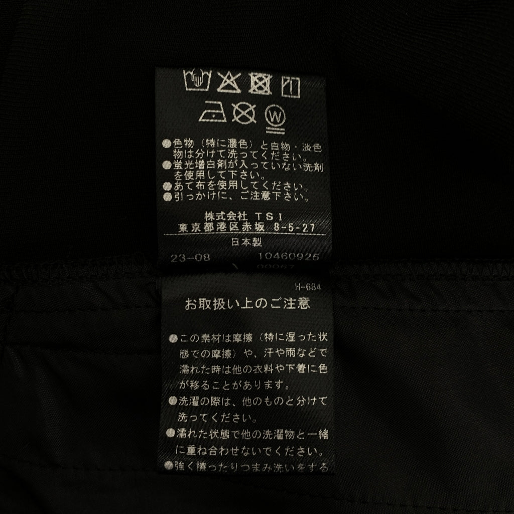 【美品】  ADORE / アドーア | ストレッチツイル ポケット付き ドレス ワンピース | 38 | ブラック | レディース