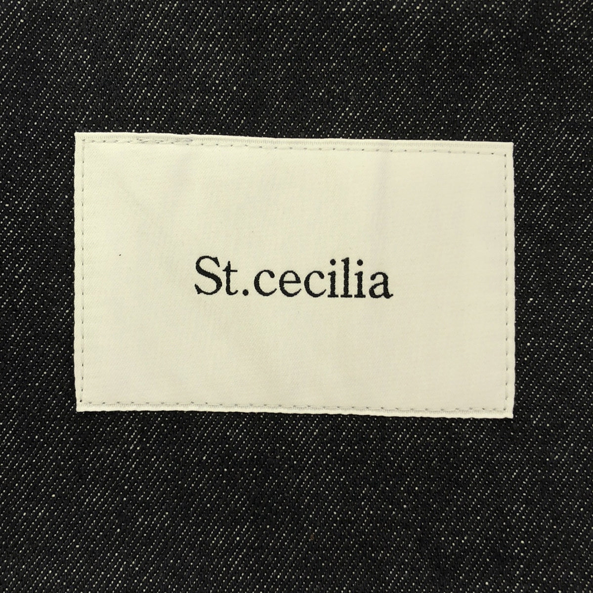 St.cecilia / セントセシリア | パフスリーブ ランタン デニムジャケット | F | レディース