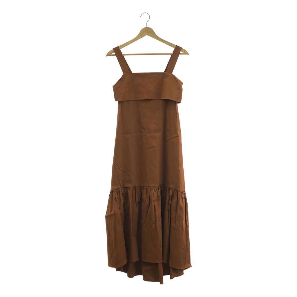 理論 | ECO CRUNCH WASH/TIE BK DR B 無袖連身裙 | S 碼 | 女裝