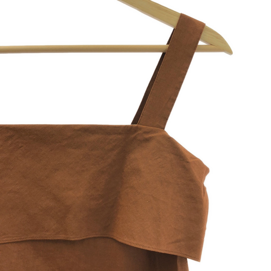 理論 | ECO CRUNCH WASH/TIE BK DR B 無袖連身裙 | S 碼 | 女裝