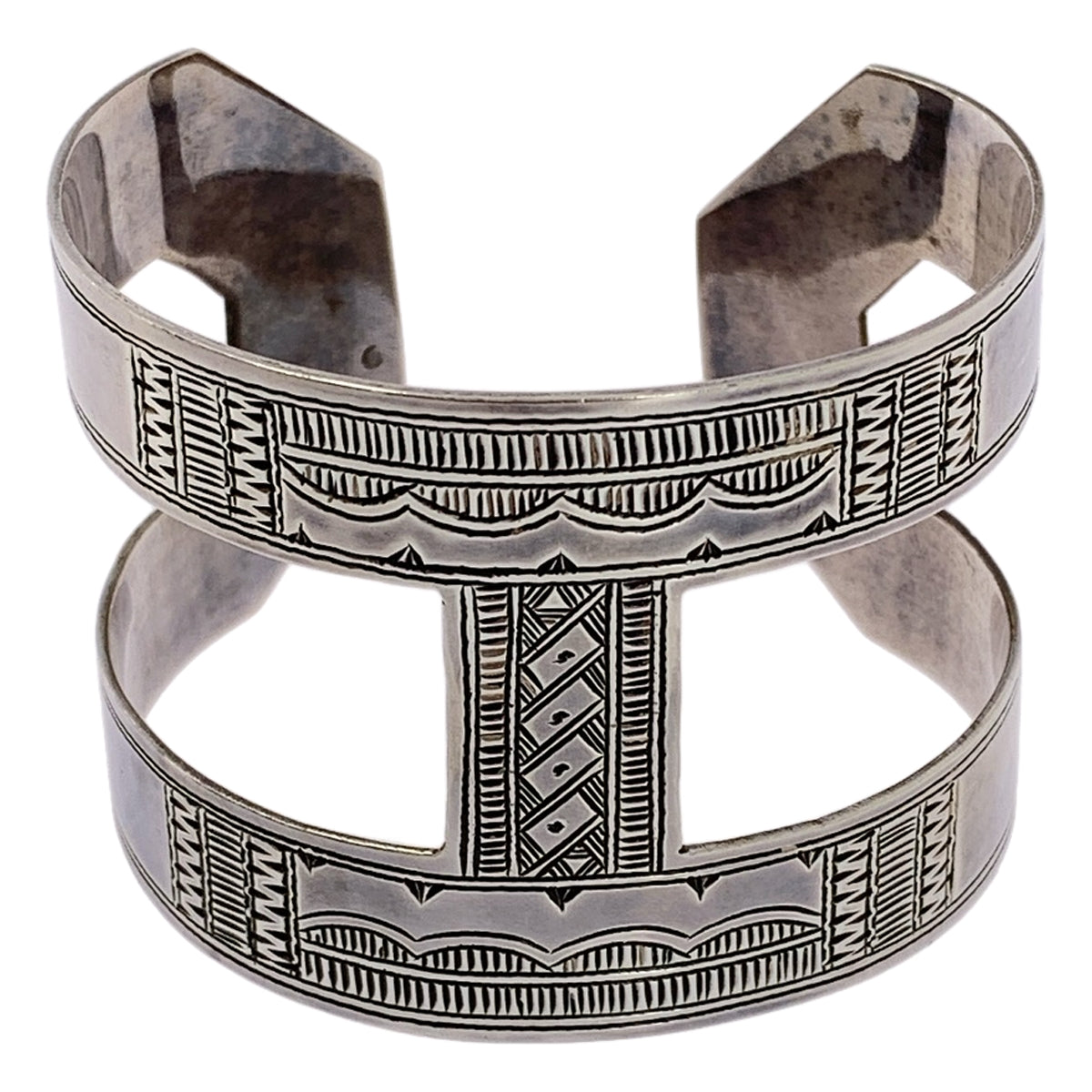 Adawat'n Tuareg / 아다와트 투아렉 | 실버 H형 뱅글 |