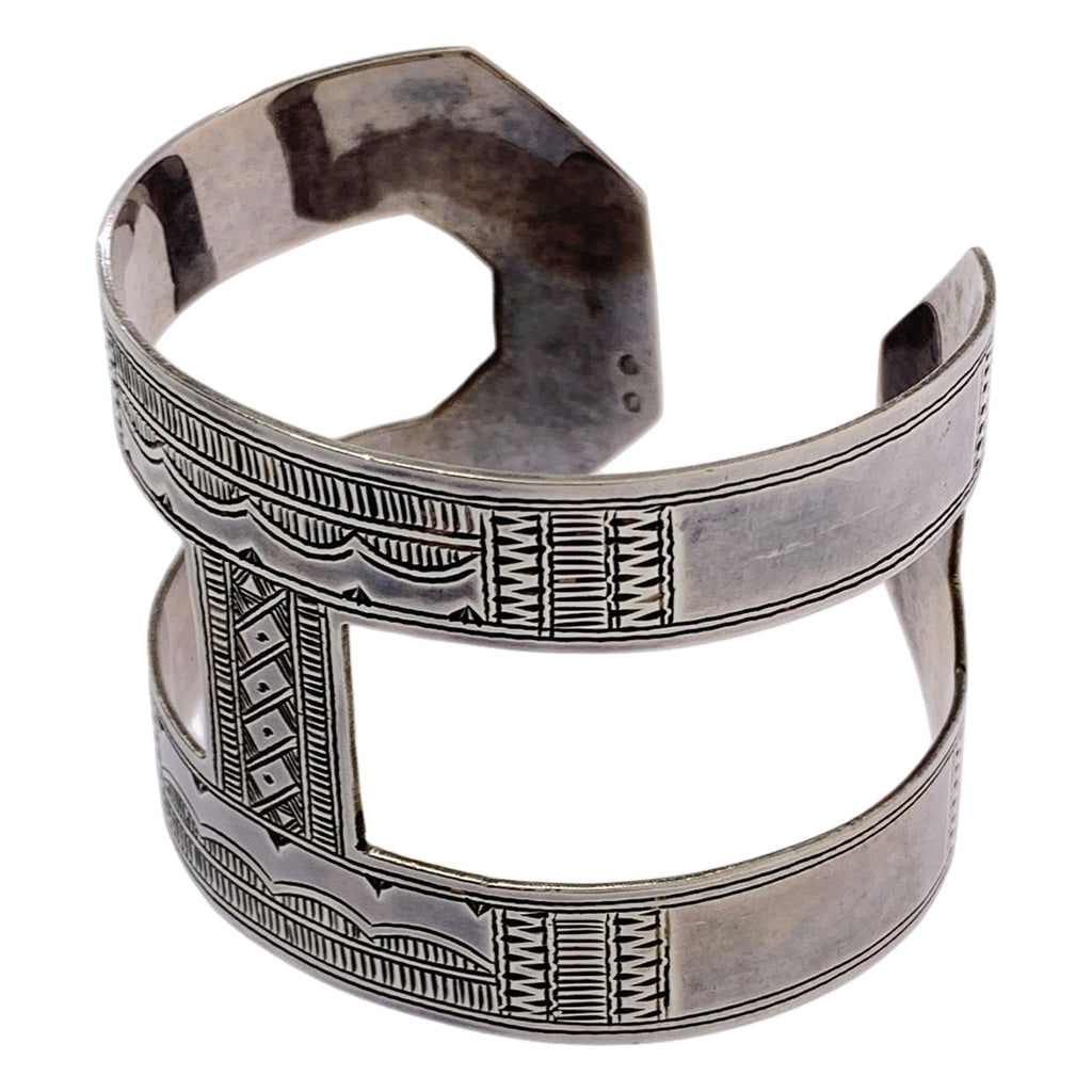 Adawat'n Tuareg / 아다와트 투아렉 | 실버 H형 뱅글 |