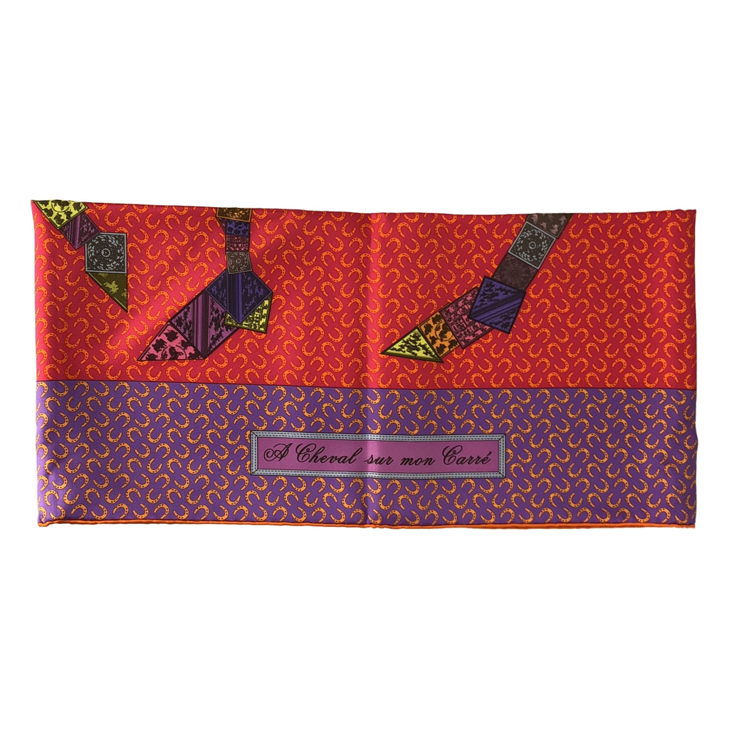 【美品】  HERMES / エルメス | カレ90 CHEVAL SUR MON CARRE カレの馬に乗って スカーフ ストール | マルチカラー