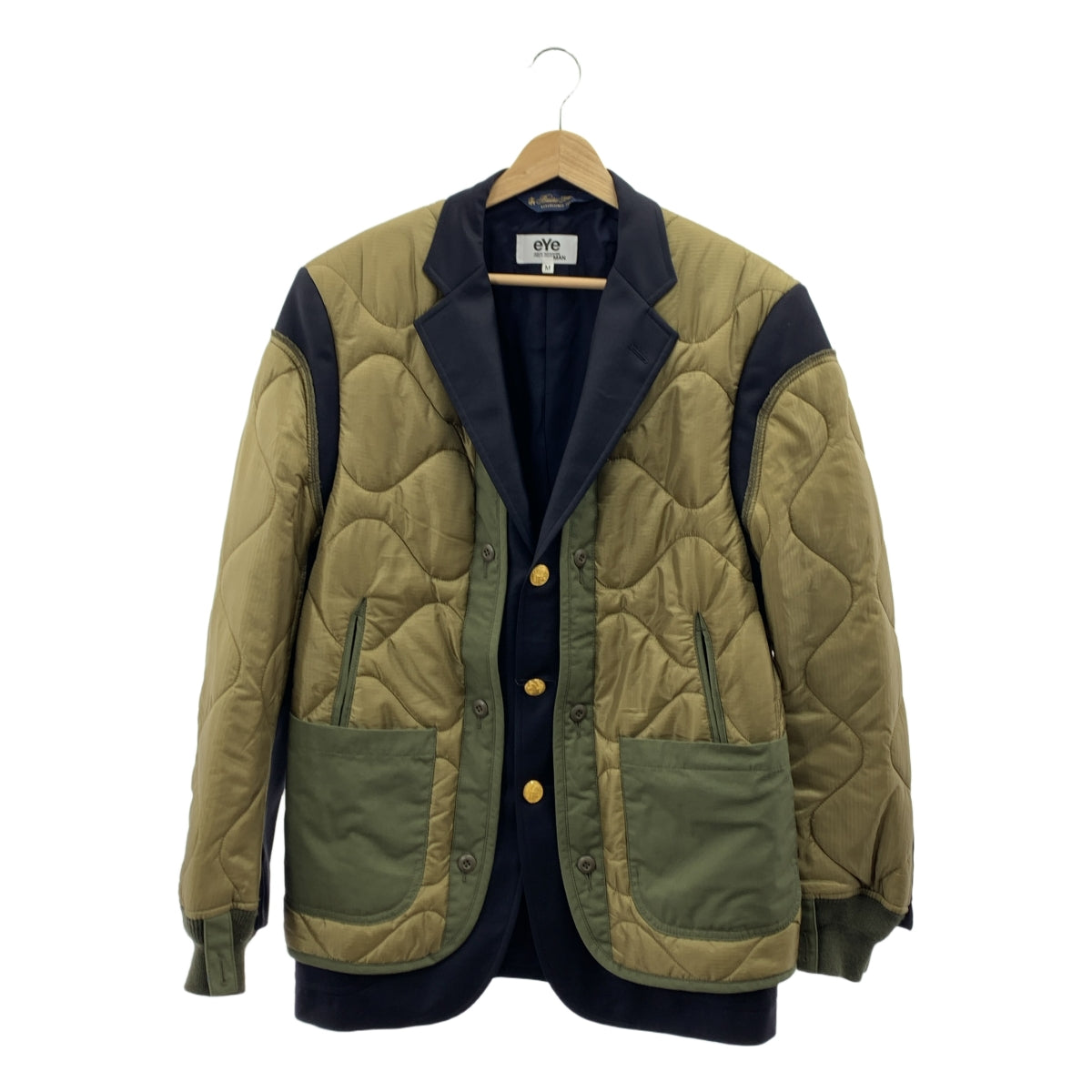 渡邊淳彌 (JUNYA WATANABE) COMME des GARCONS MAN | 2021AW | × BROOKS BROTHERS 絎縫醫學訂製夾克 | M | 男款