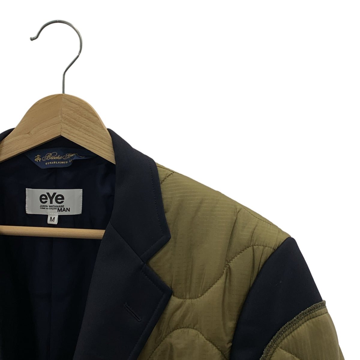 渡邊淳彌 (JUNYA WATANABE) COMME des GARCONS MAN | 2021AW | × BROOKS BROTHERS 絎縫醫學訂製夾克 | M | 男款