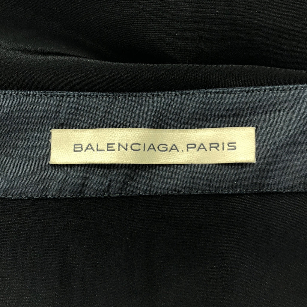 BALENCIAGA / バレンシアガ | フラワー カットワークレース スカート / 裏地付き | 36 | ブラック | レディース
