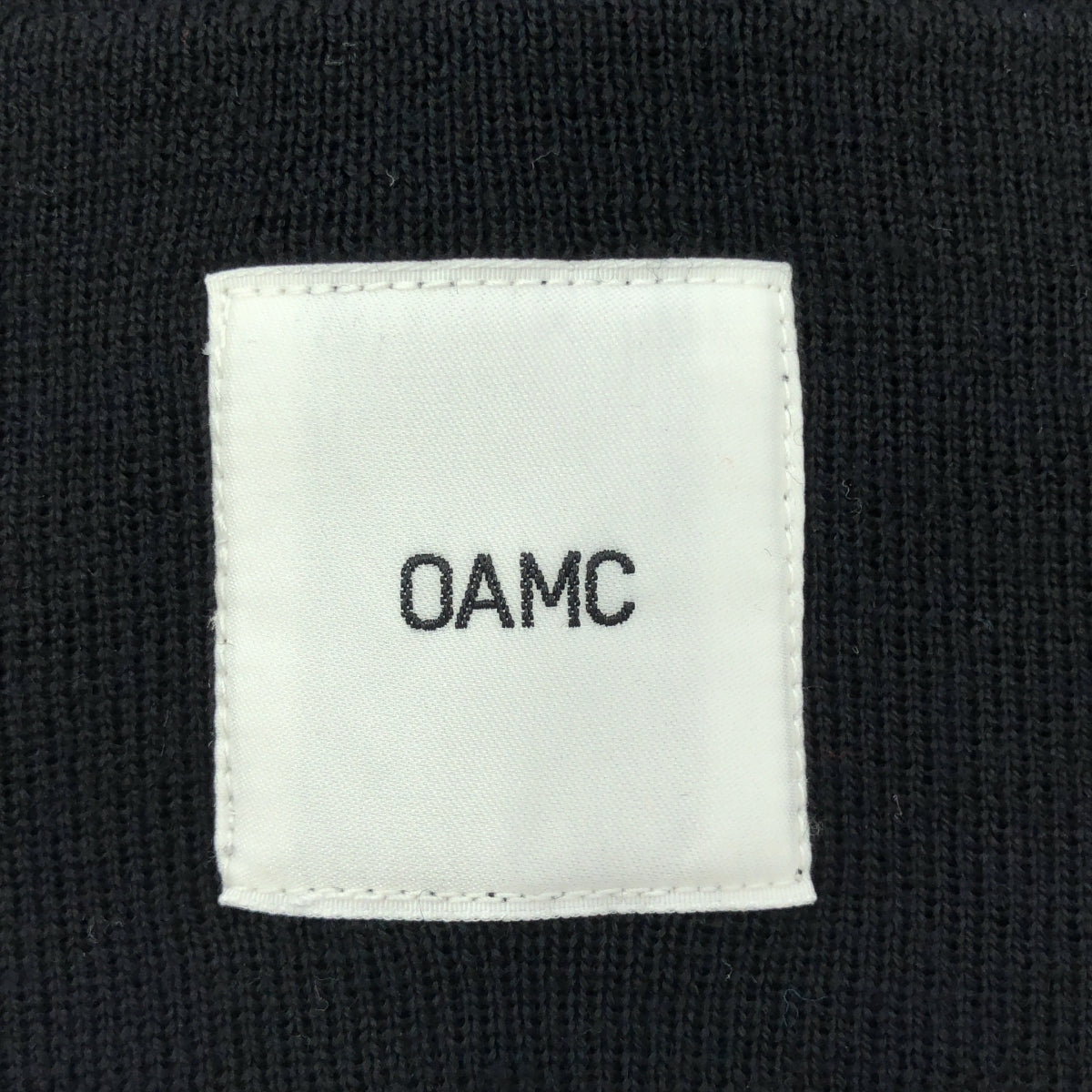 【美品】  OAMC / オーエーエムシー | Wool Watch Cap  ニットキャップ ビーニー | ブラック | メンズ