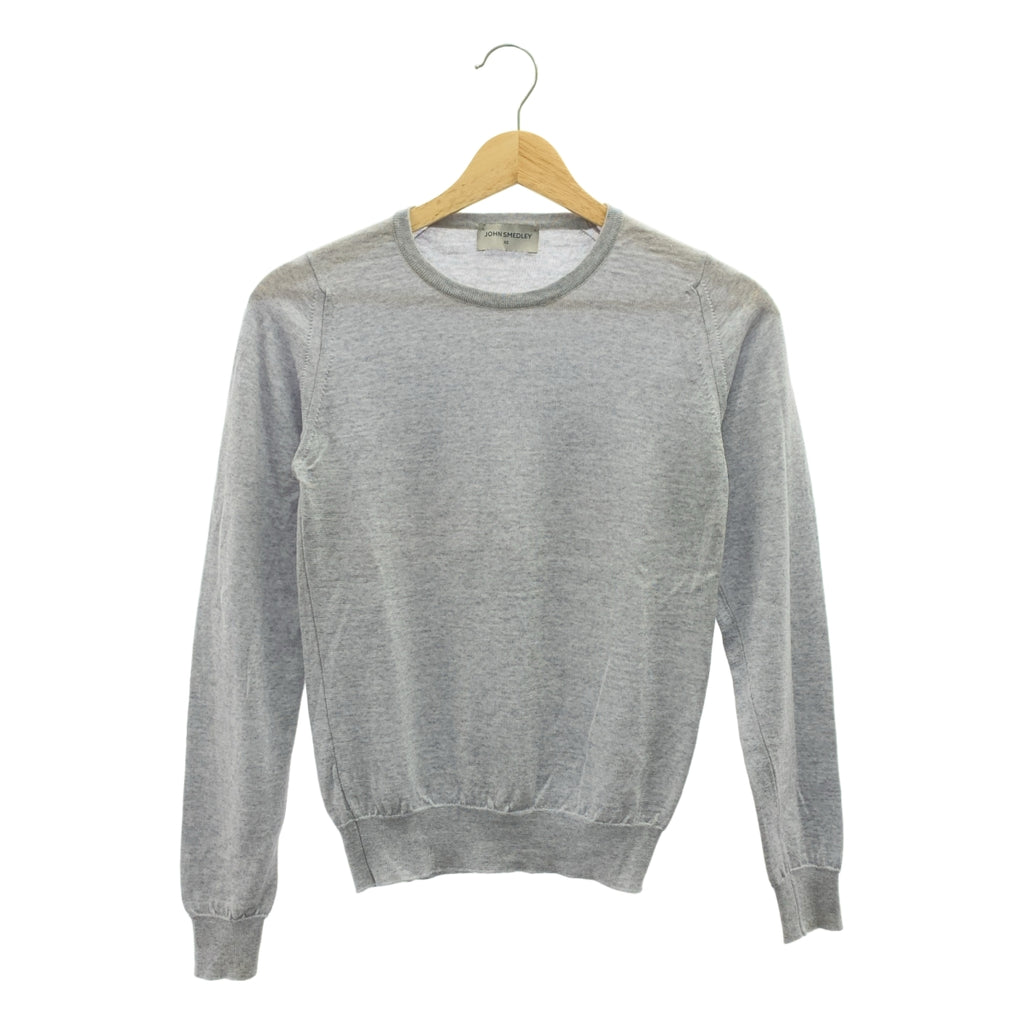 JOHN SMEDLEY / 존스 메들리 | 메리노 울 풀오버 니트 | XS | 그레이 | 남성