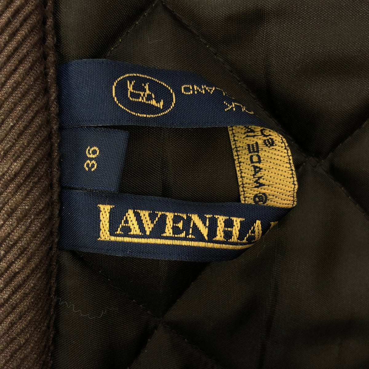 LAVENHAM / LAVENHAM | 連帽絎縫外套 | 36 | 棕色 | 女款