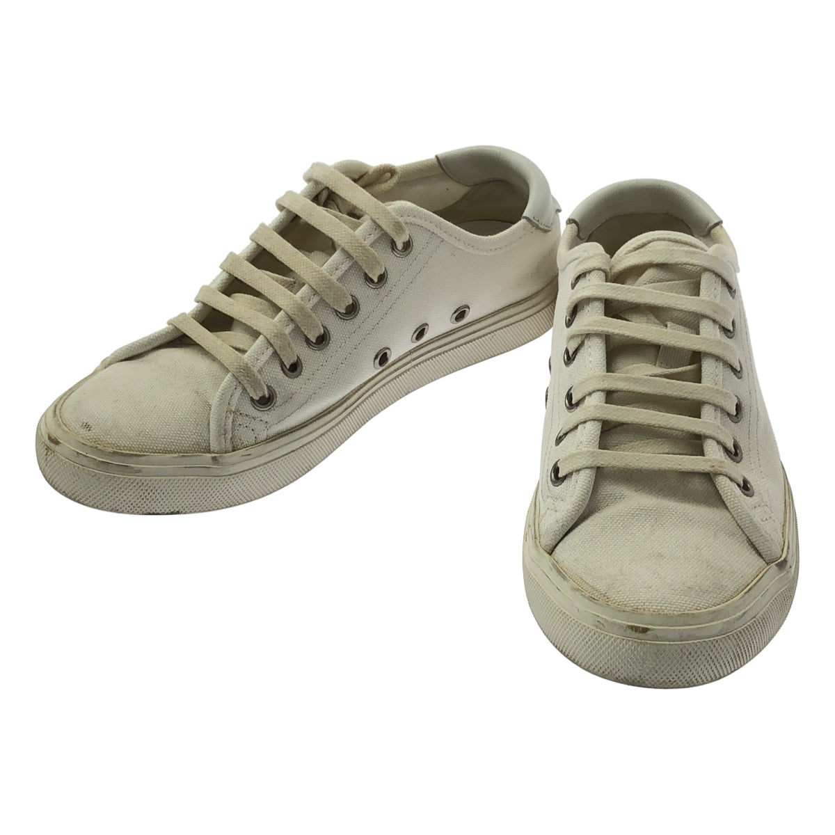 SAINT LAURENT PARIS | MALIBU 低筒運動鞋 | 尺寸 35 | 白色 | 女款