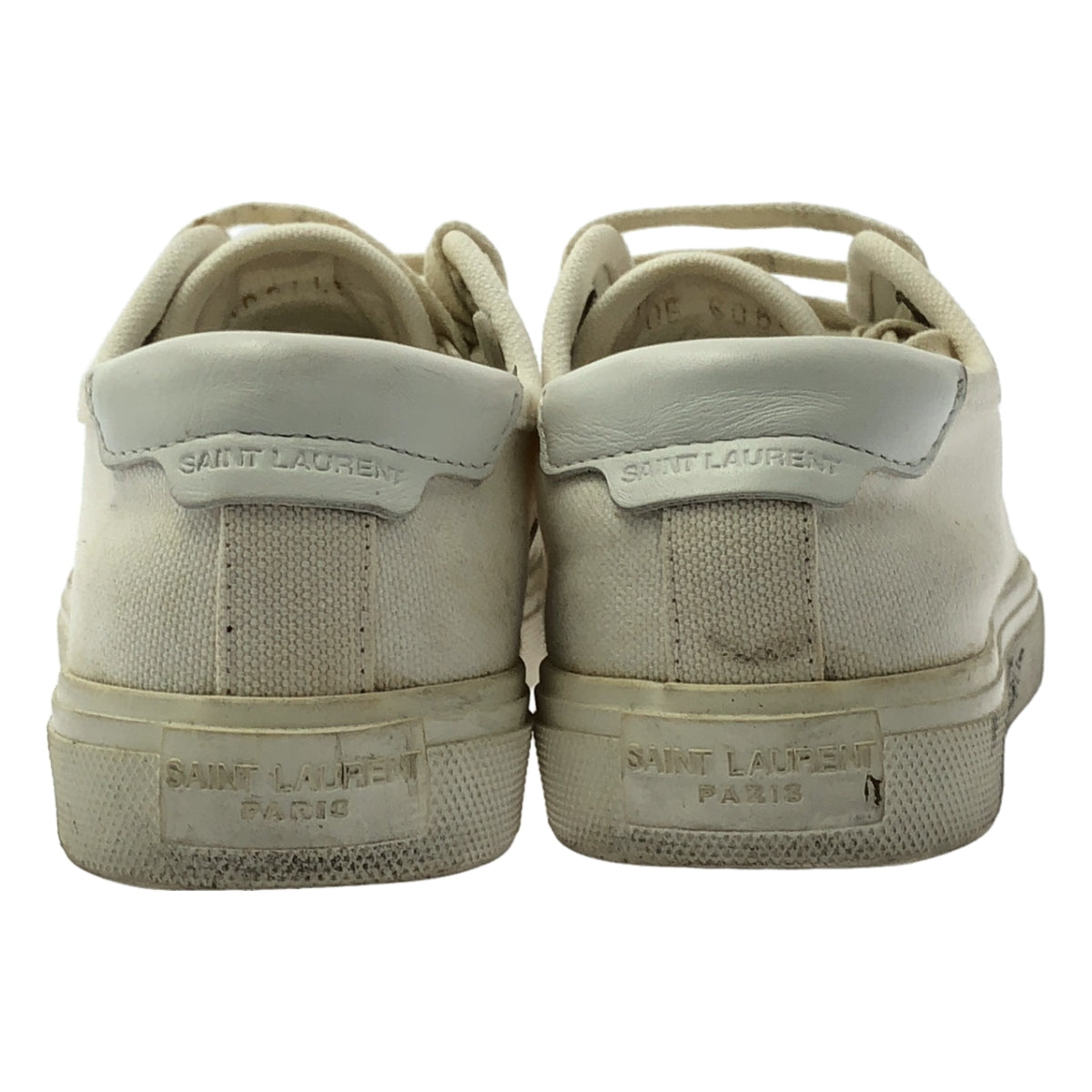 SAINT LAURENT PARIS | MALIBU 低筒運動鞋 | 尺寸 35 | 白色 | 女款