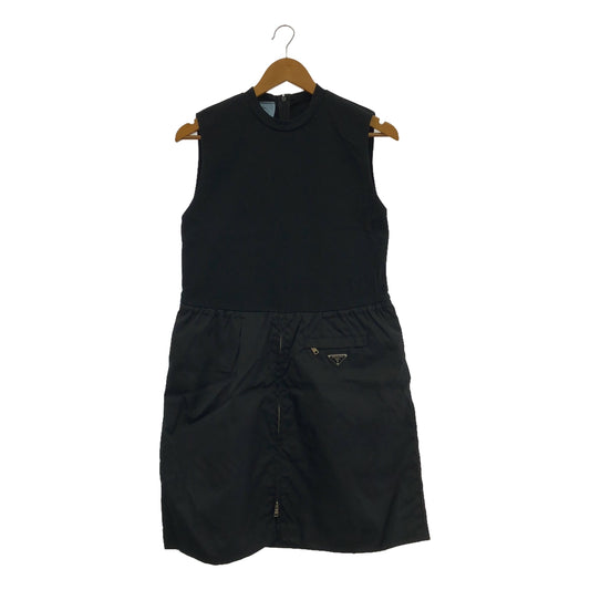 PRADA | re-nylon sleeveless dress | Black | Women's