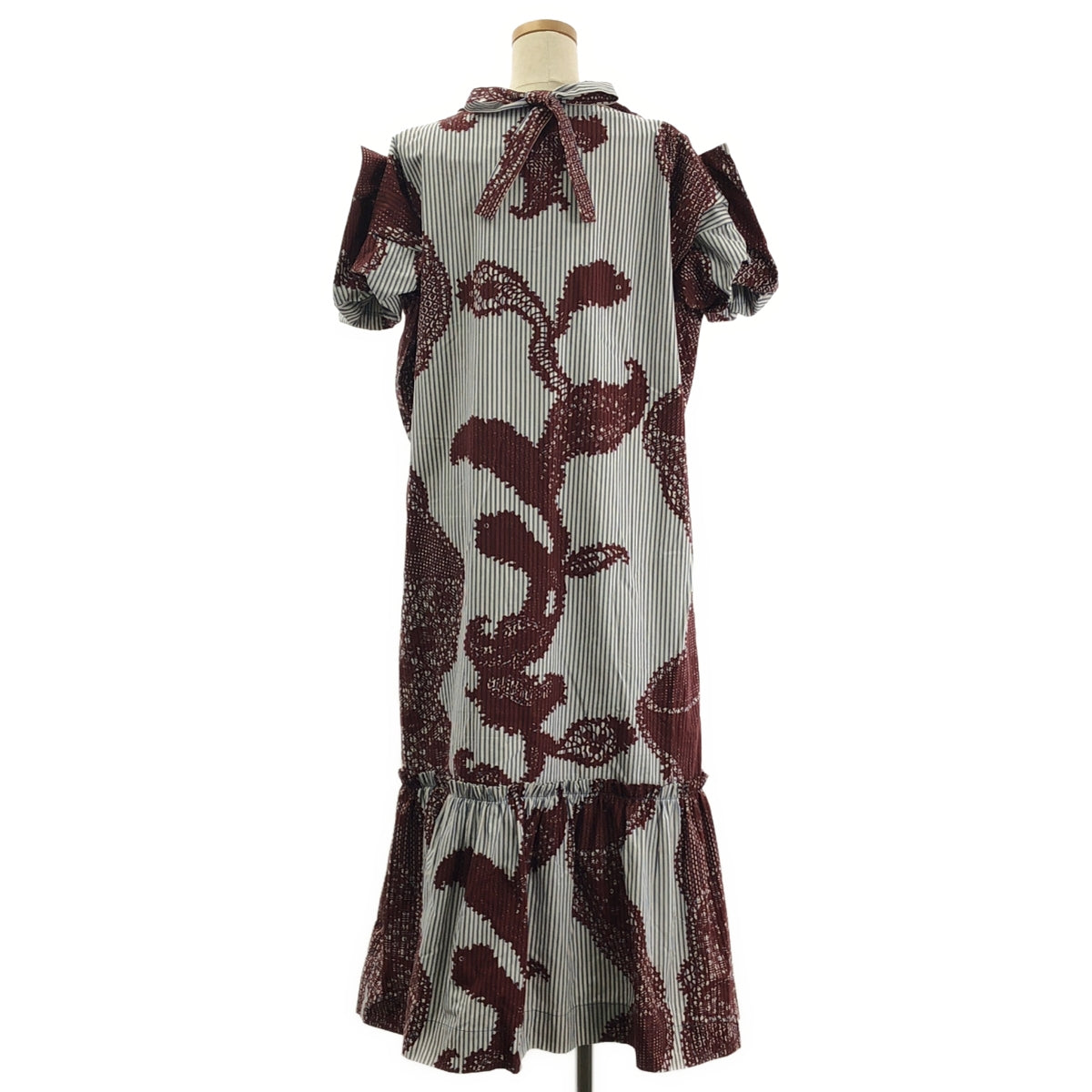 VIVIENNE WESTWOOD RED LABEL | 印花棉質條紋洋裝 | 00 碼 | 女款