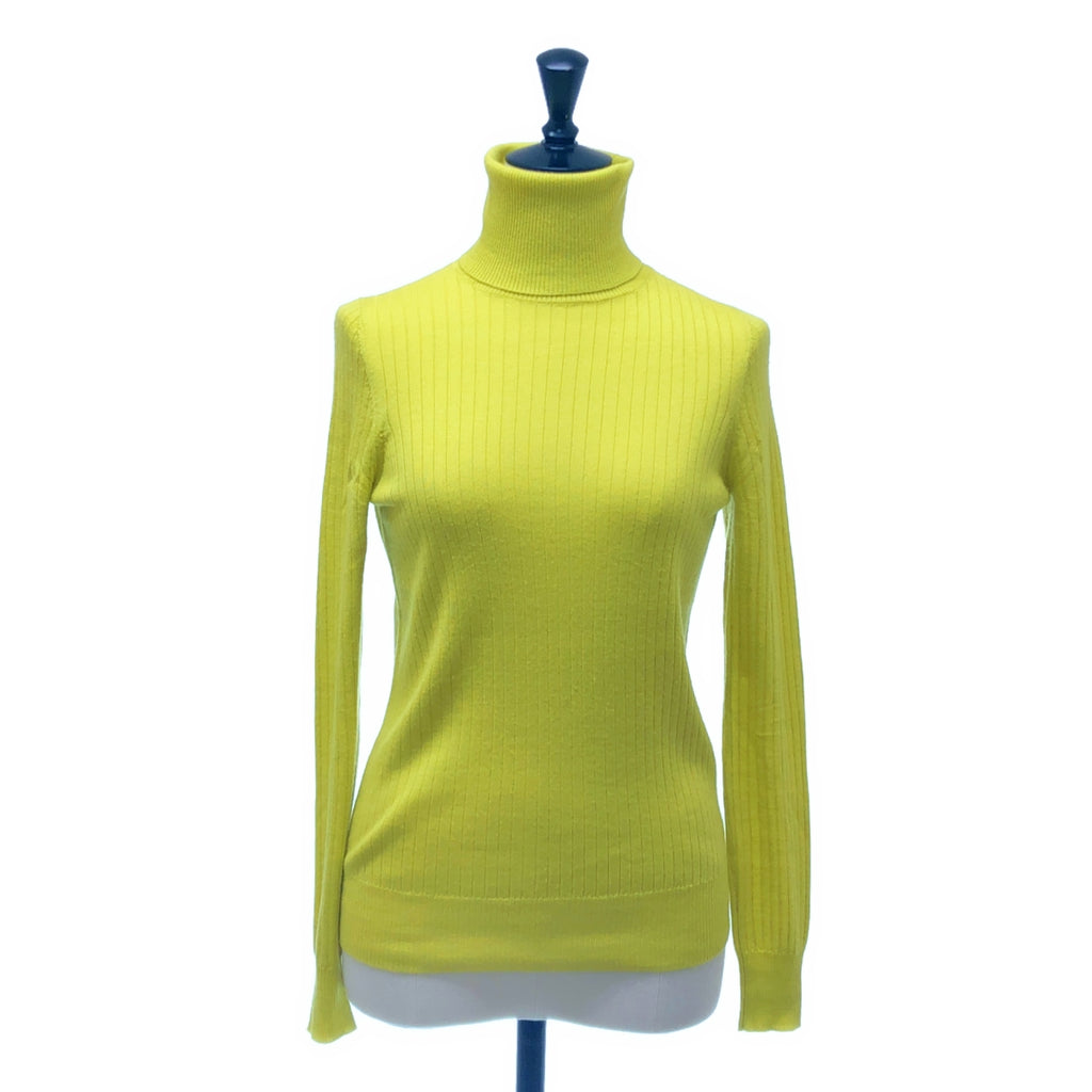 Drawer / ドゥロワー | 18G カシミヤ シルク リブタートルネックニット | 1 | レディース