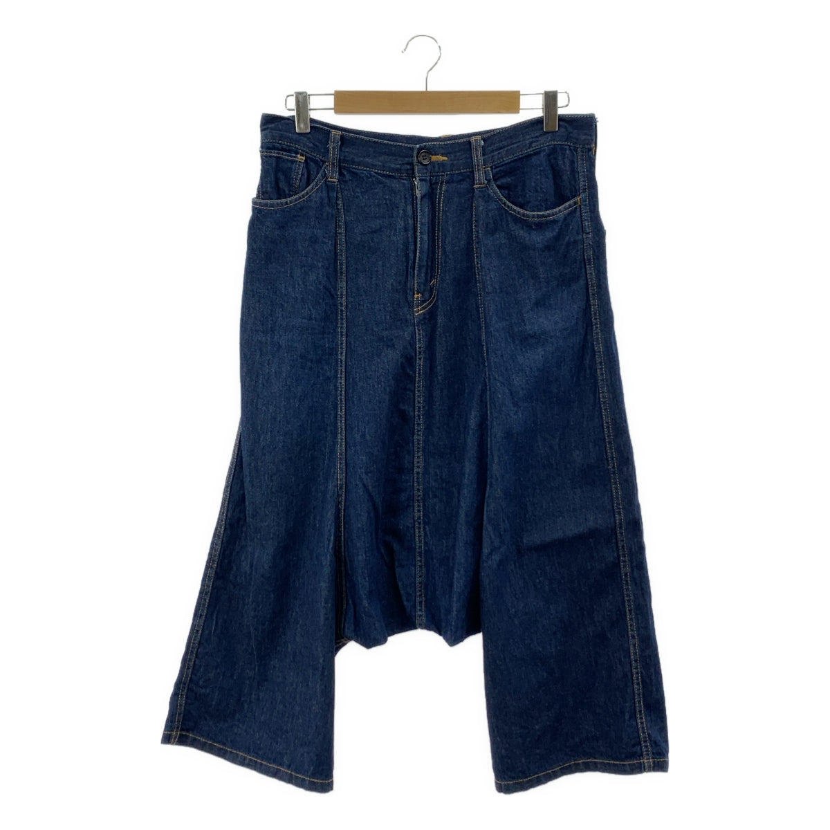 COMME des GARÇONS | 經編針織布料2013 春夏 |牛仔 Sarouel 長褲 |尺寸 M |女性的