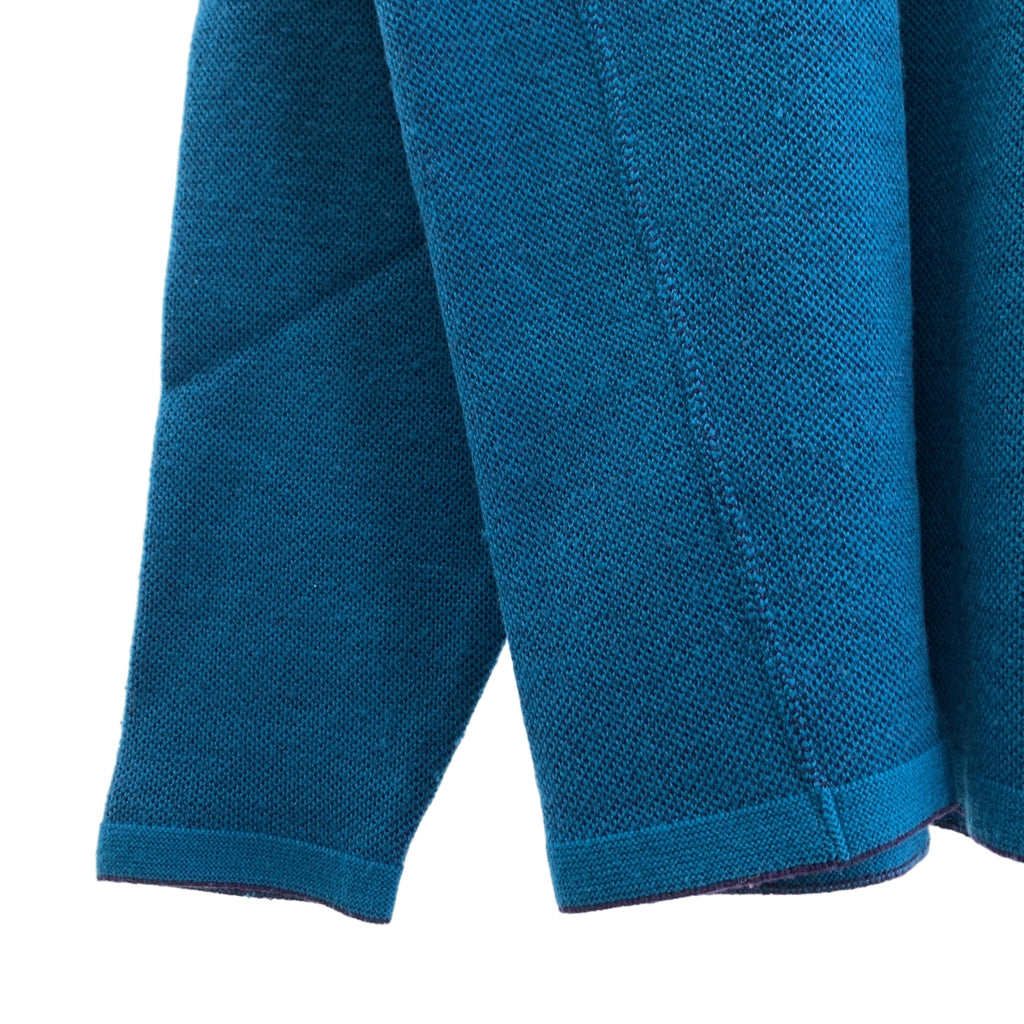 DA'S / ダズ | ウール ドローイング エンブロイダリー クルーネックニット | F | メンズ