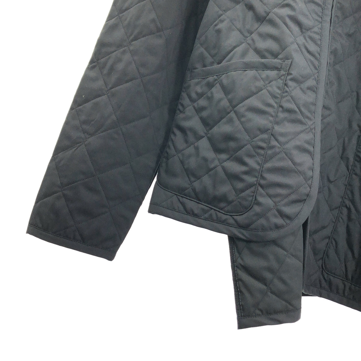 COMME des GARÇONS 襯衫 | | x LAVENHAM 不對稱絎縫夾克 | S 號 |男士