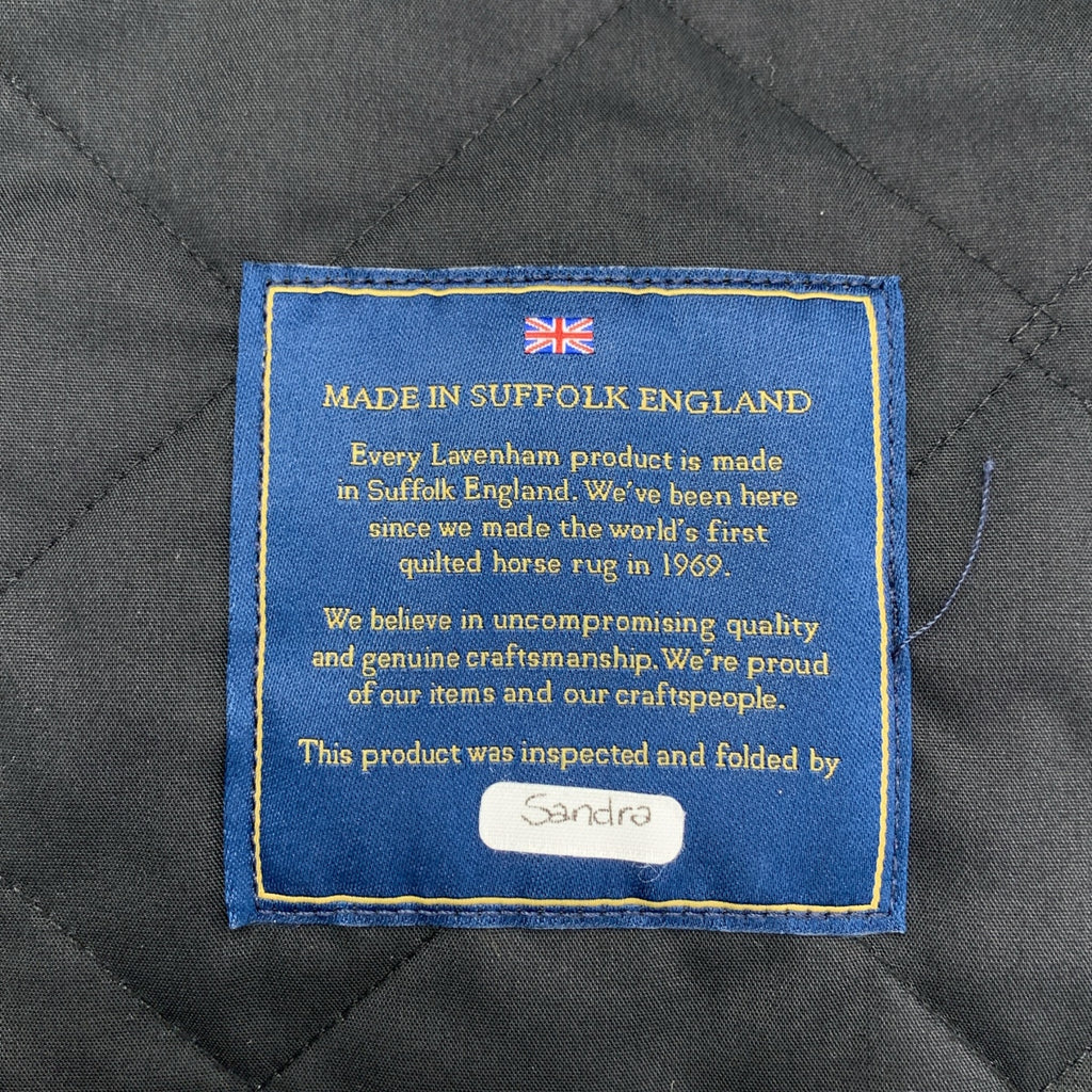 COMME des GARÇONS 襯衫 | | x LAVENHAM 不對稱絎縫夾克 | S 號 |男士