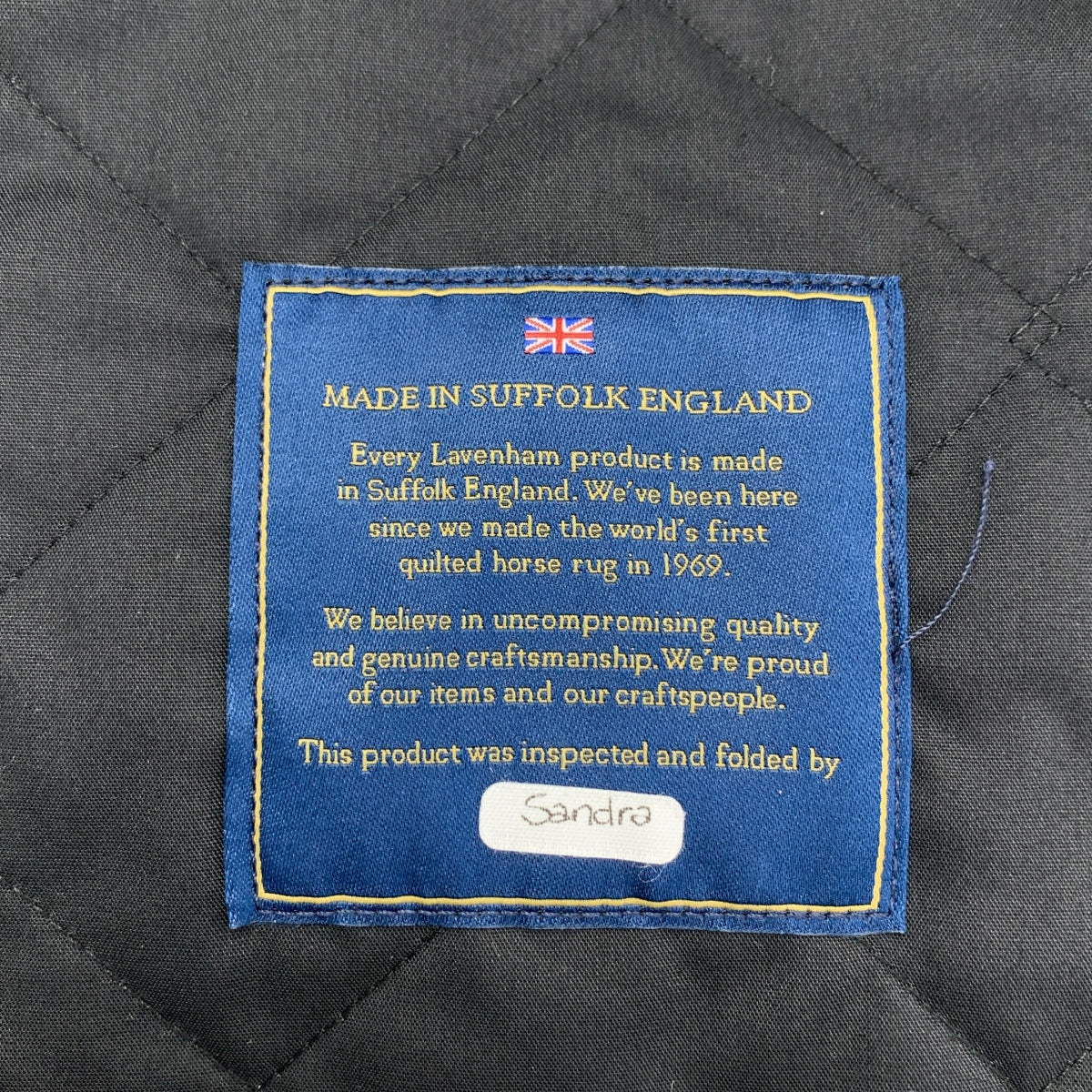 COMME des GARÇONS 襯衫 | | x LAVENHAM 不對稱絎縫夾克 | S 號 |男士