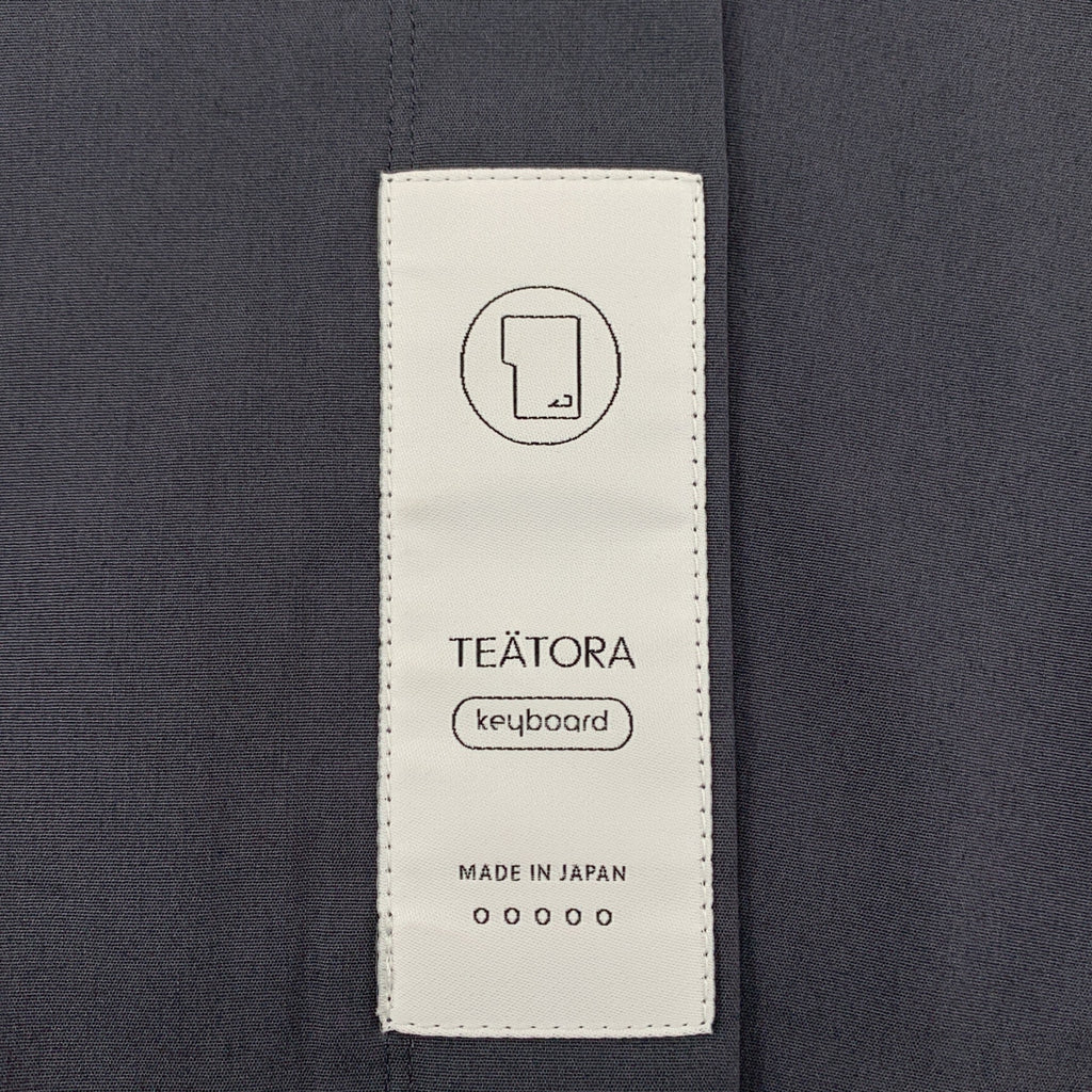 TEATORA / 테아트라 | Keybord Shirt KEY / 플라이 프론트 스트레치 오버 셔츠 | 5 | 남성