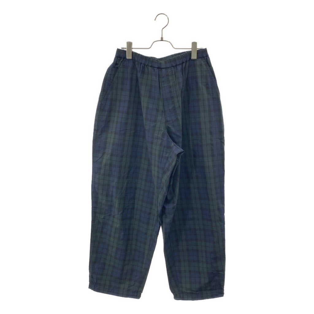 BROCHURE / ブローシュア | コットン ナイロン チェック イージーパンツ | S | メンズ