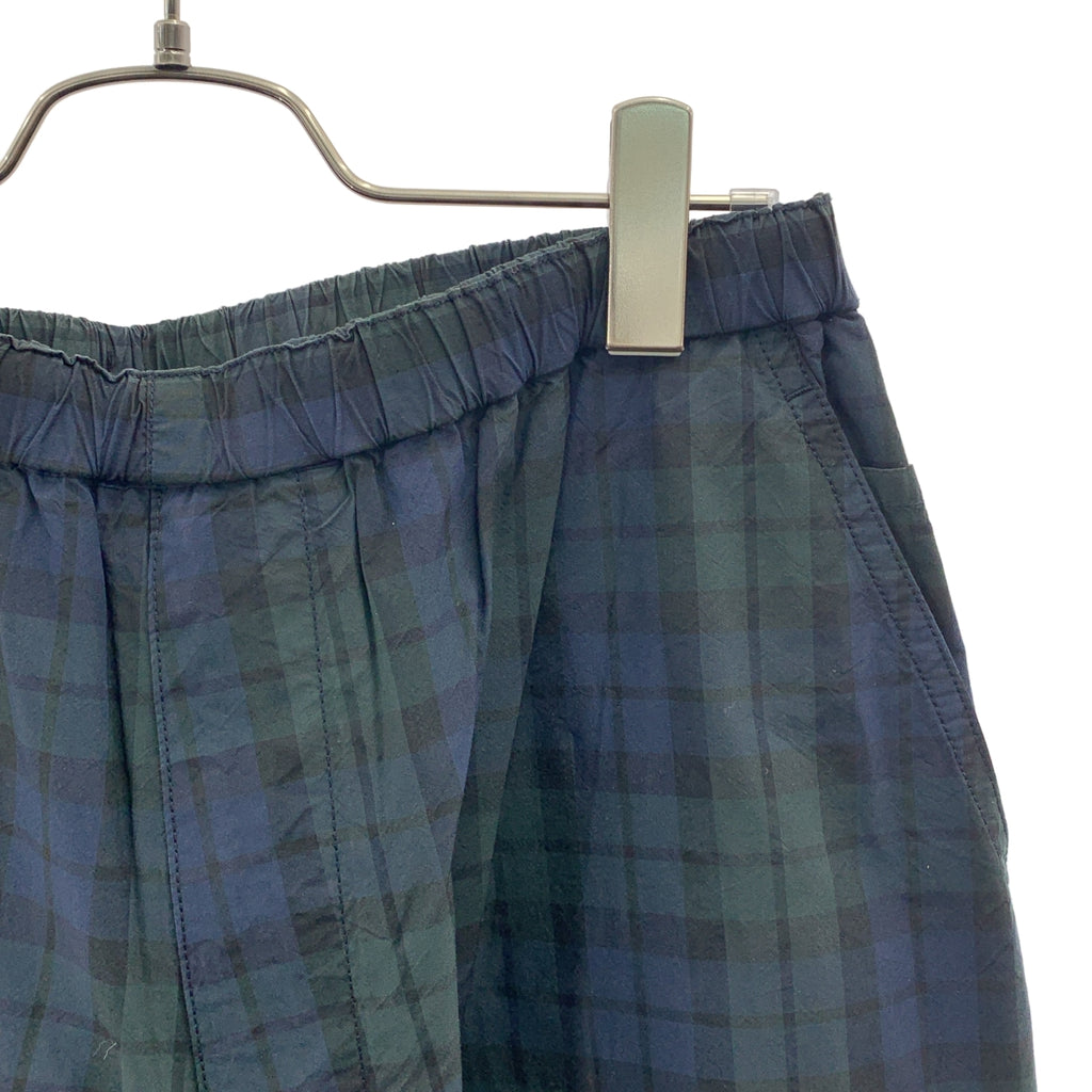 BROCHURE / ブローシュア | コットン ナイロン チェック イージーパンツ | S | メンズ