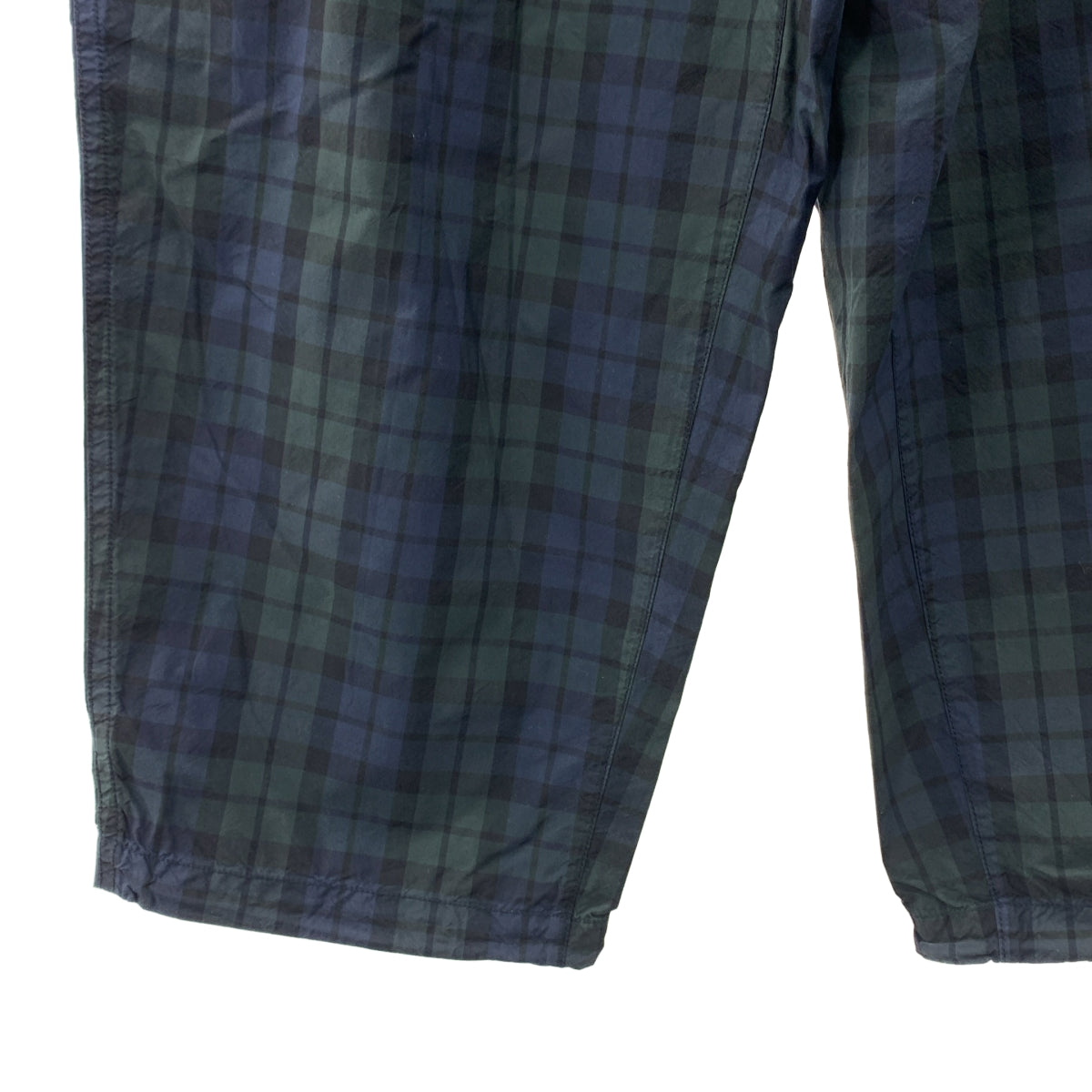 BROCHURE / ブローシュア | コットン ナイロン チェック イージーパンツ | S | メンズ