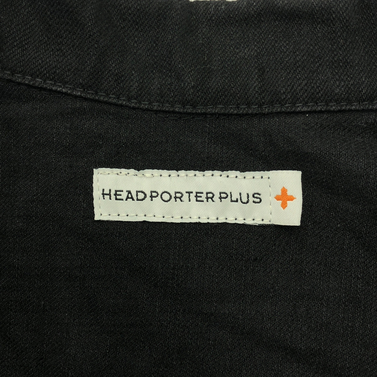 HEAD PORTER PLUS / 헤드 포터 플러스 | 3rd 타입 블랙 데님 재킷 | XL | 남성