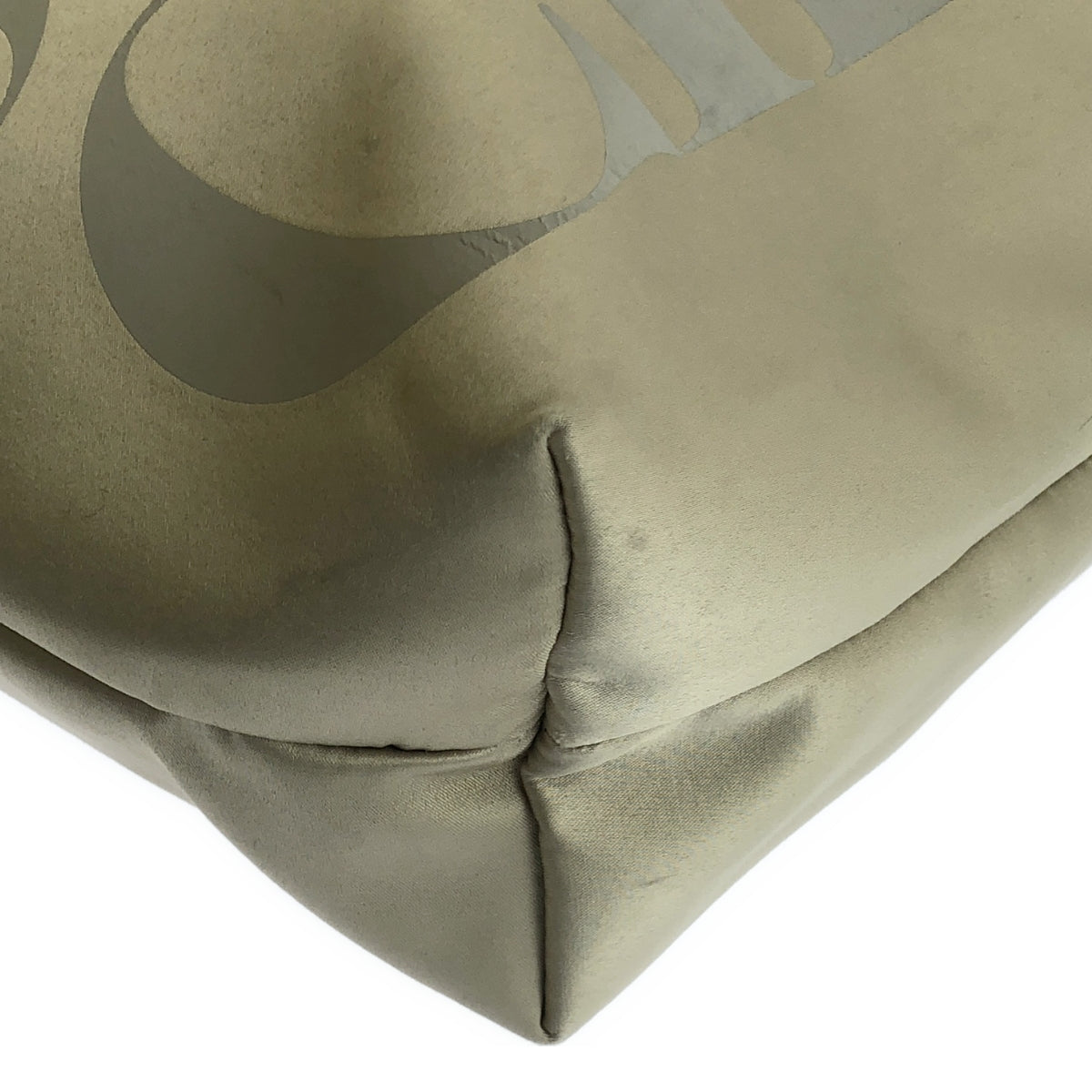 SEE BY CHLOE / シーバイクロエ | 2024SS | ロゴプリント トートバッグ | ベージュ/ブラウン | レディース