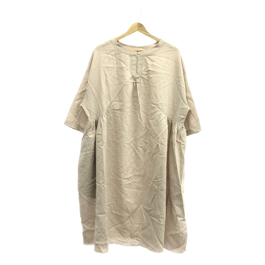 01u10 / 01u10 | FUKUI Side Gathered Dress | F | Women's