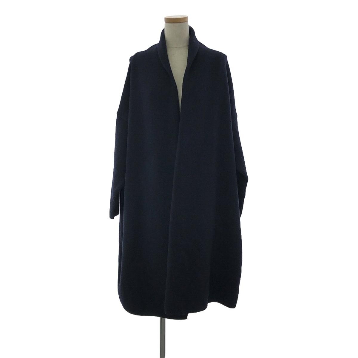 MUSE de Deuxieme Classe | 2023AW | SMOOTH KNIT GOWN MIDI COAT | F | Navy | Women's