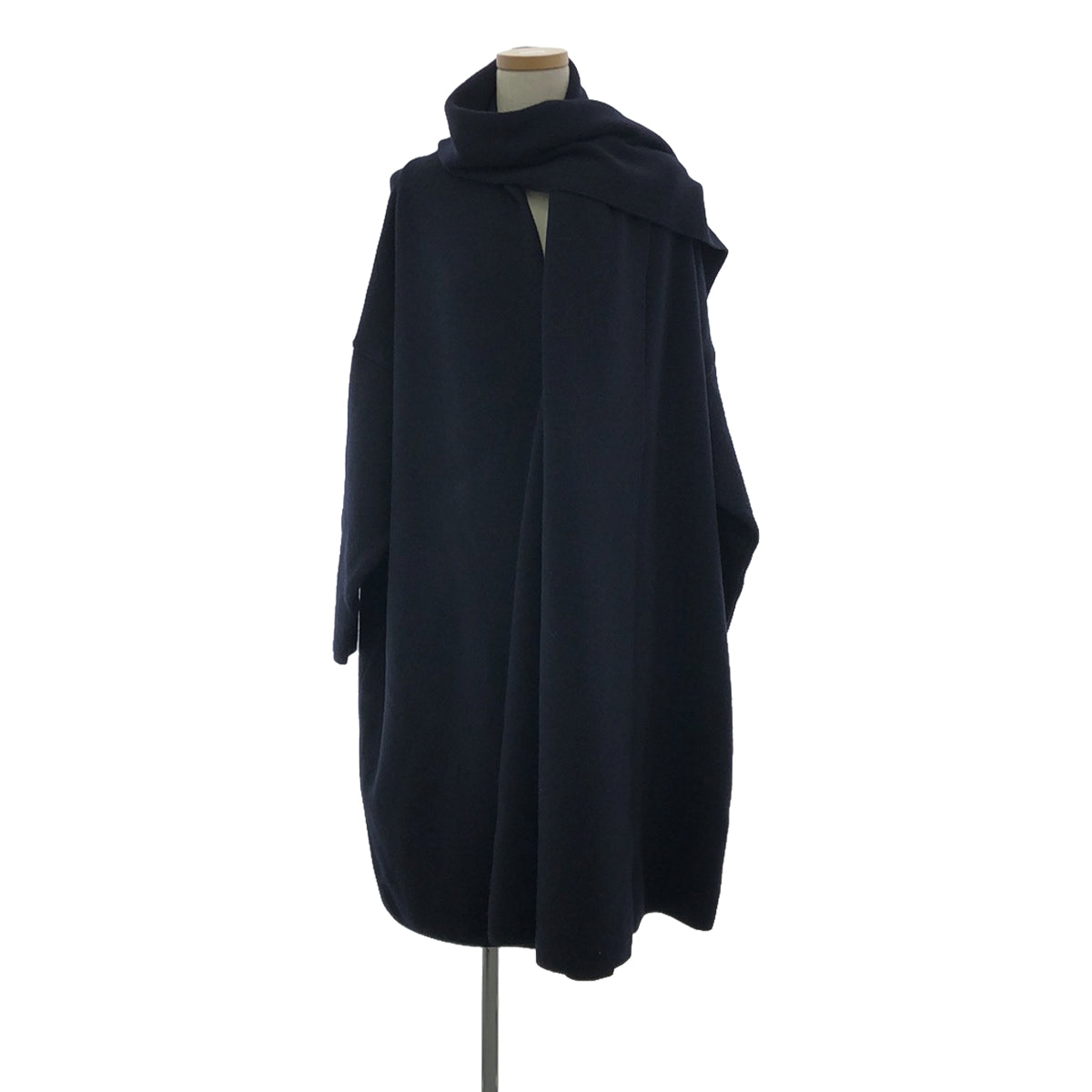 MUSE de Deuxieme Classe | 2023AW | SMOOTH KNIT GOWN MIDI COAT | F | Navy | Women's