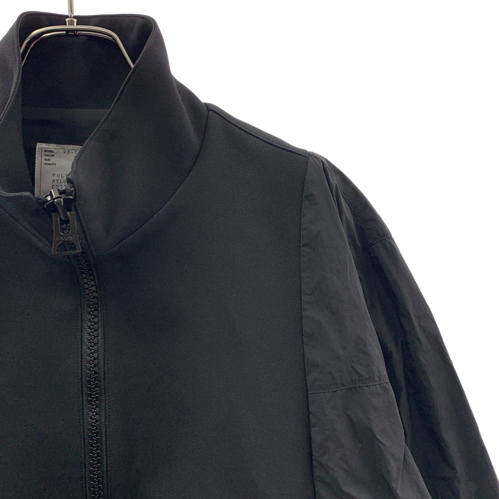 sacai | 2025春夏系列 | 絎縫斜紋混紡短版夾克 | 2號 | 男士