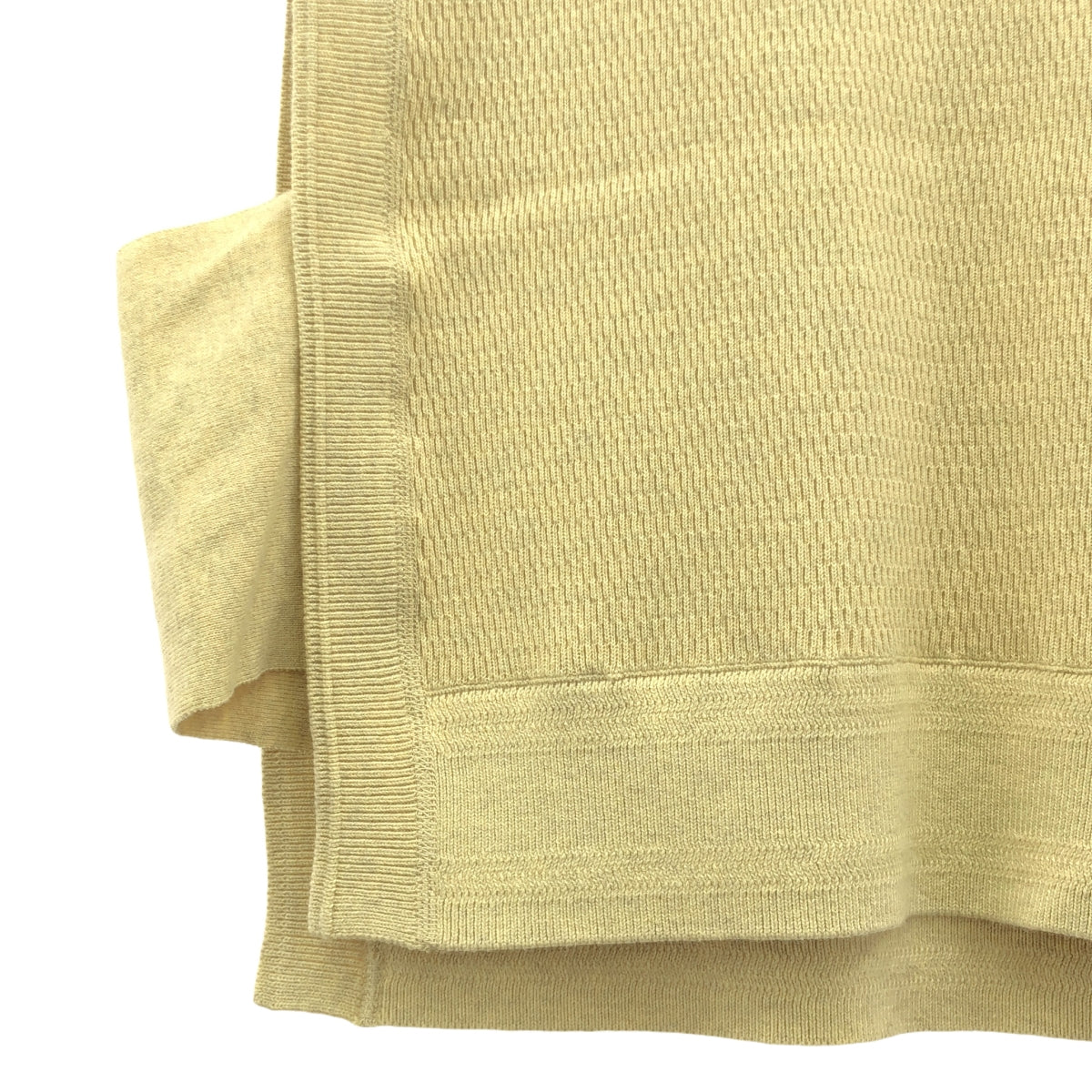 [全新] HYKE |針織保暖短背心 | F |米色 |女性的