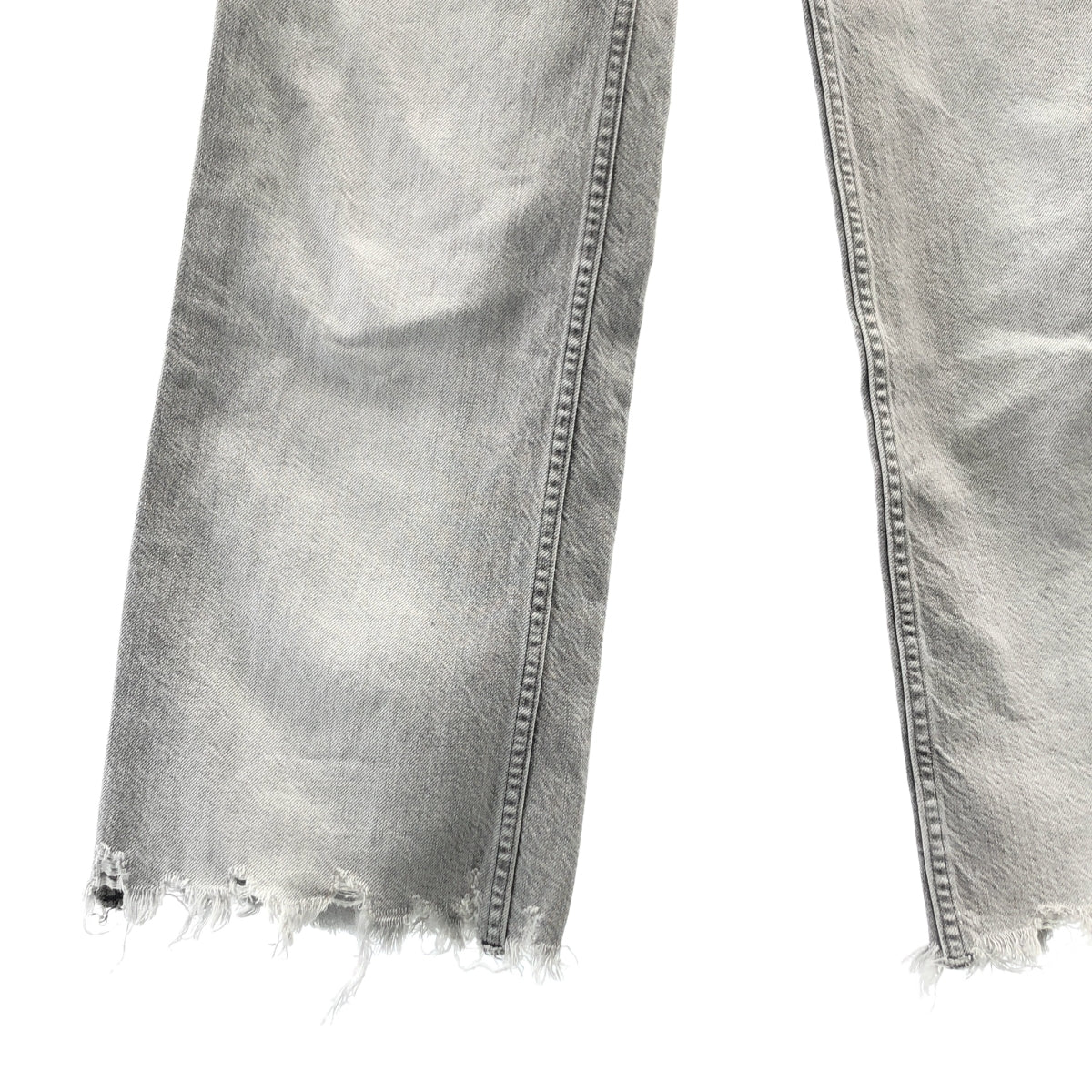 upper hights / アッパーハイツ | THE TAYLOR SILVER DESTROY / カットオフ デニムパンツ | 23 | レディース