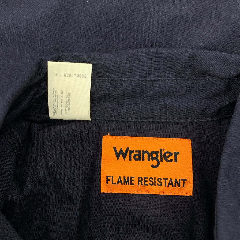 N.HOOLYWOOD | 2020 秋冬 | Wrangler 阻燃襯衫 | 帶口袋的防撕裂寬鬆襯衫 | 40 碼 | 男款