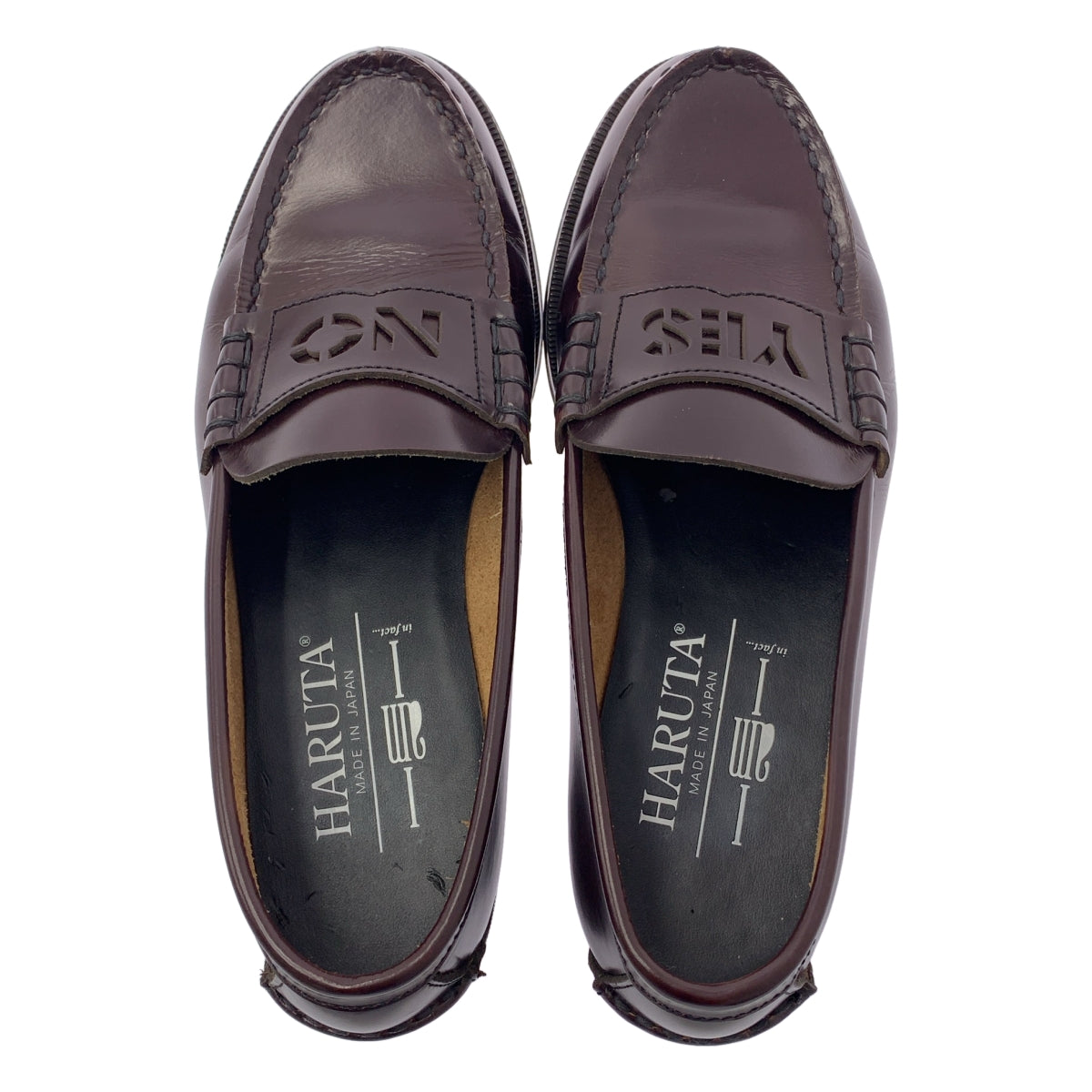 I am I in fact... / アイアムアイインファクト | ×HARUTA ハルタ / レザー ローファー | 23.5 EE | レディース