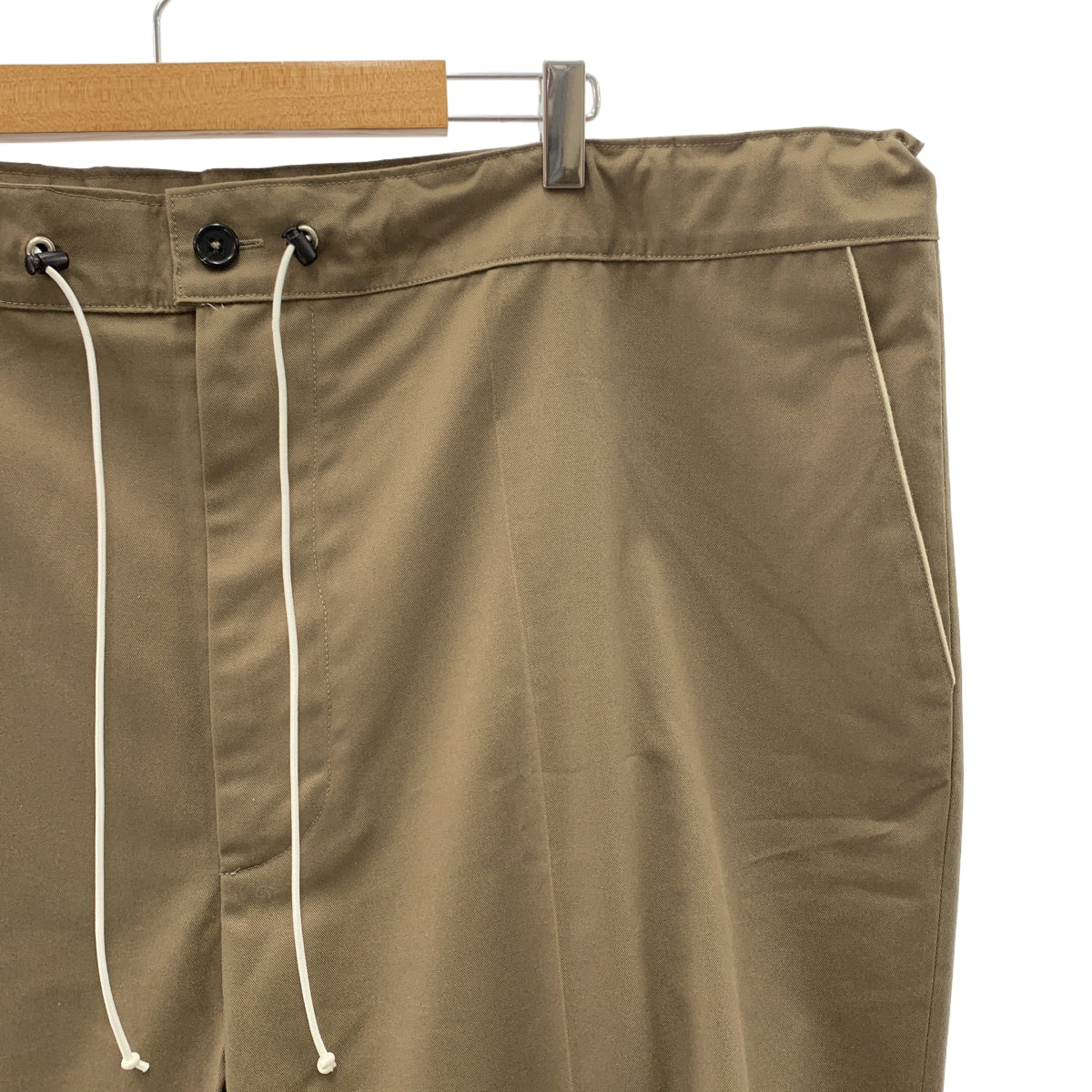 CAMIEL FORTGENS / 카미엘 포트 헨스 | BIG PANTS COTTON / POLY TWILL BRO 빅 팬츠 | M | 남성