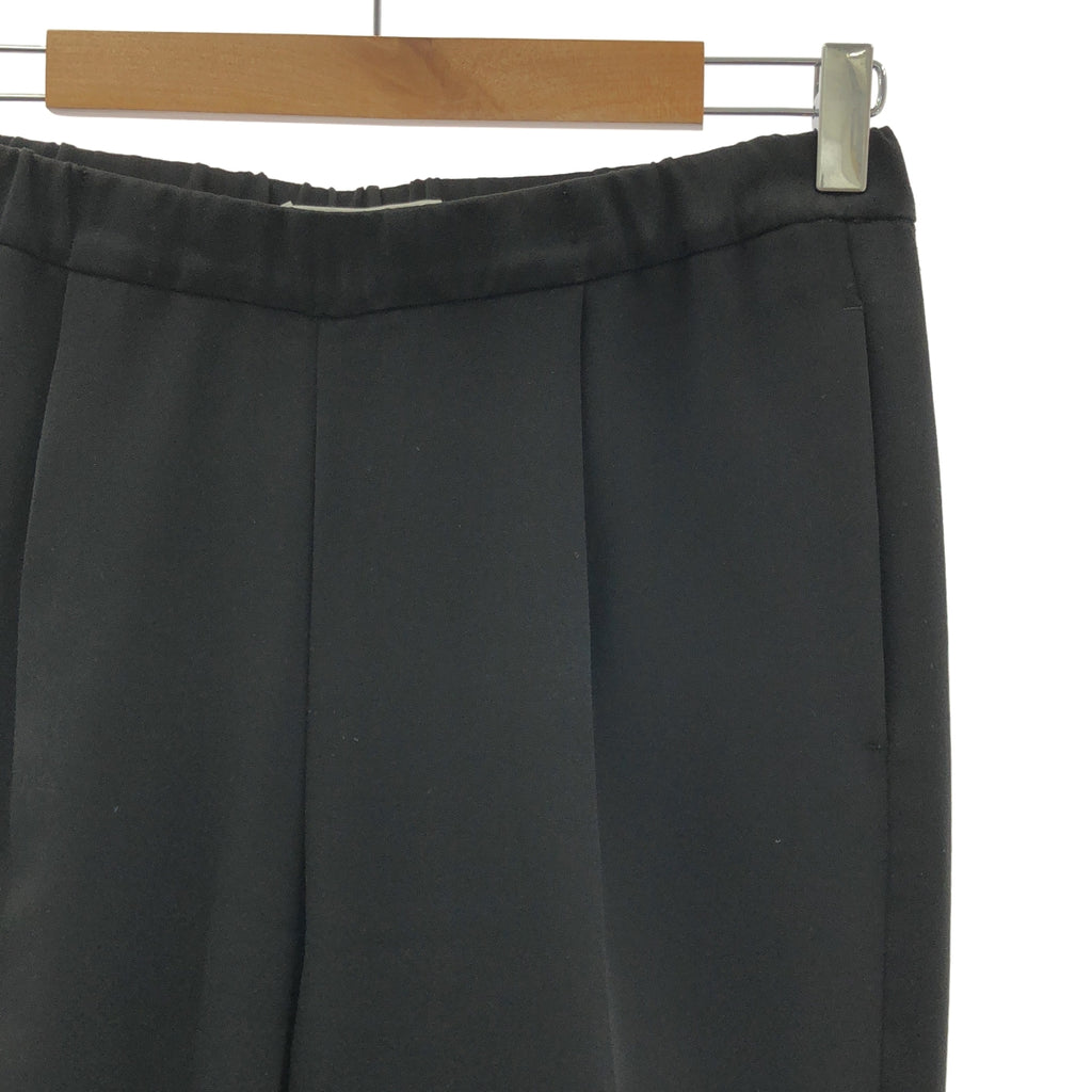 L'UNE / 룬느 | Tucked Tapered Pants 사이드라인 테이퍼드 팬츠 | 34 | 블랙 |
