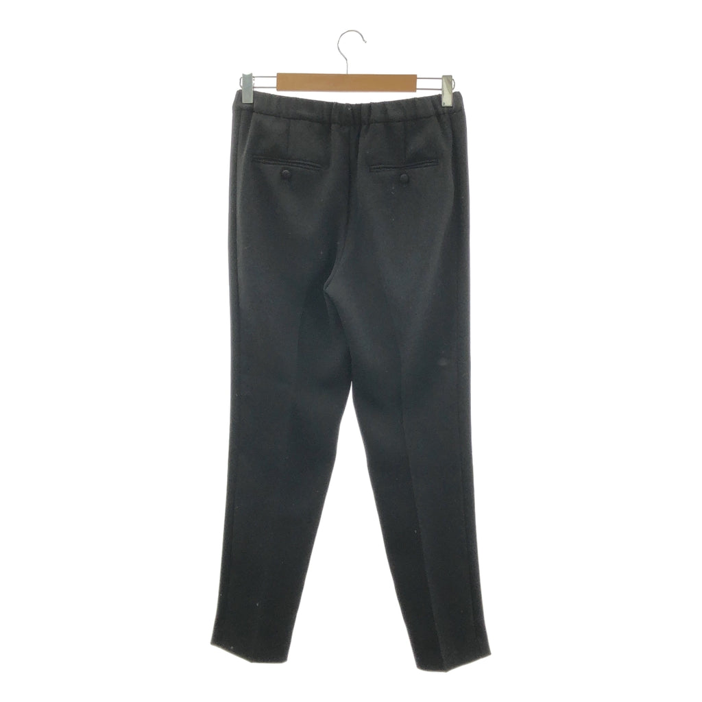 L'UNE / 룬느 | Tucked Tapered Pants 사이드라인 테이퍼드 팬츠 | 34 | 블랙 |